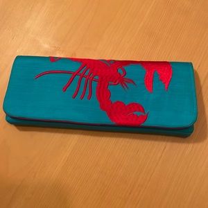 Lobster clutch purse